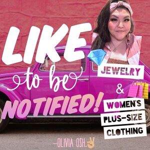❤️LIKE❤️ this post to be notified when I go LIVE! 😍☺️😘😘 -@peace_plussize ☮️✌🏼🛍️🛒